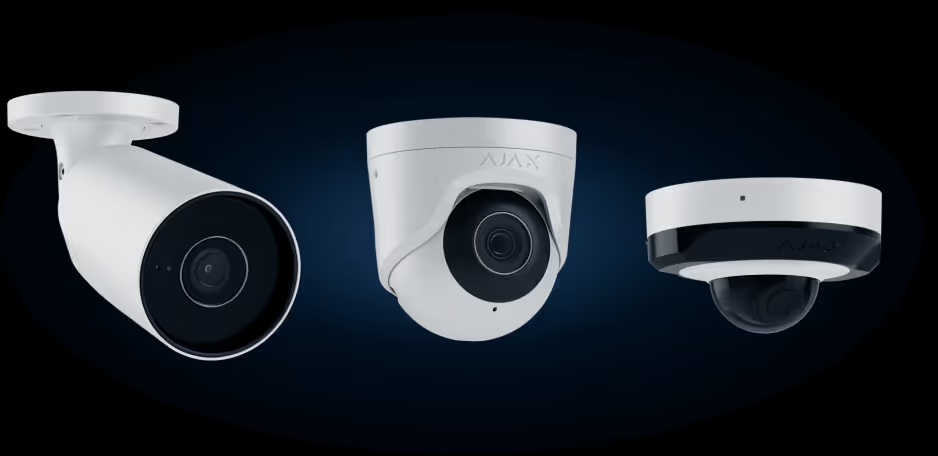 Exemples de caméra bullet et de caméra dôme